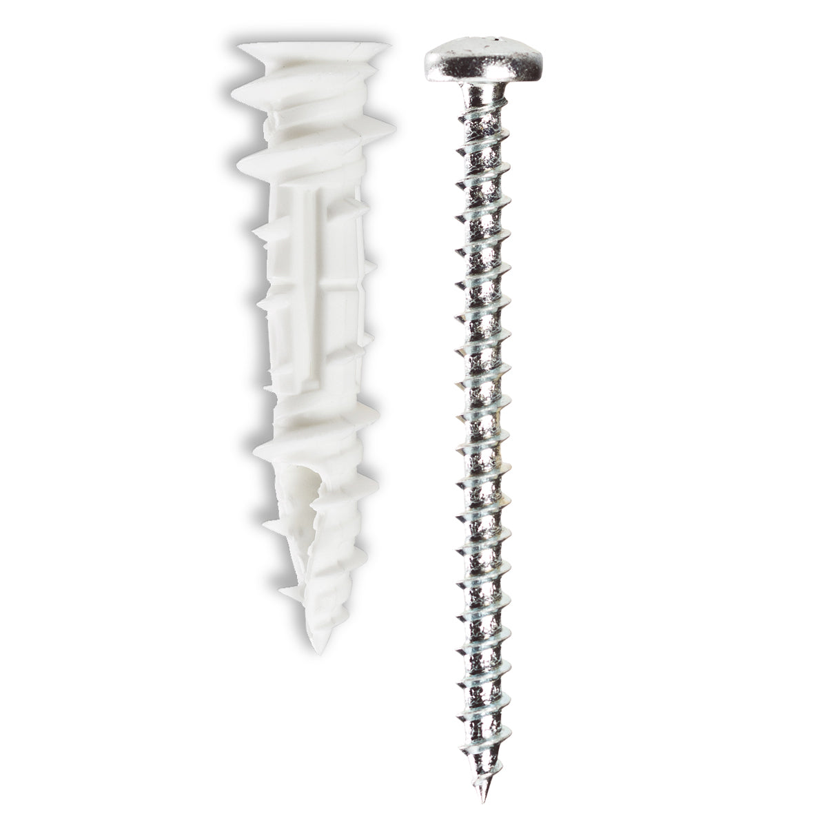 #8 WallGripper Wall Anchor w/ Screw (2 Pack)