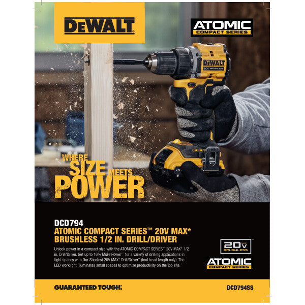 20V Brushless Drill/Driver Set