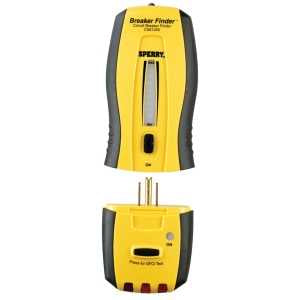 Circuit Breaker Finder Locator and GFCI Tester Yellow and Black