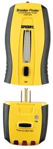 Circuit Breaker Finder Locator and GFCI Tester Yellow and Black