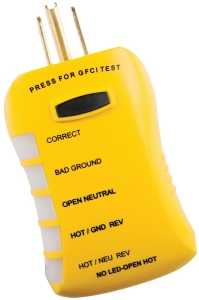 Stop Shock II Circuit Analyzer Tester Black and Yellow