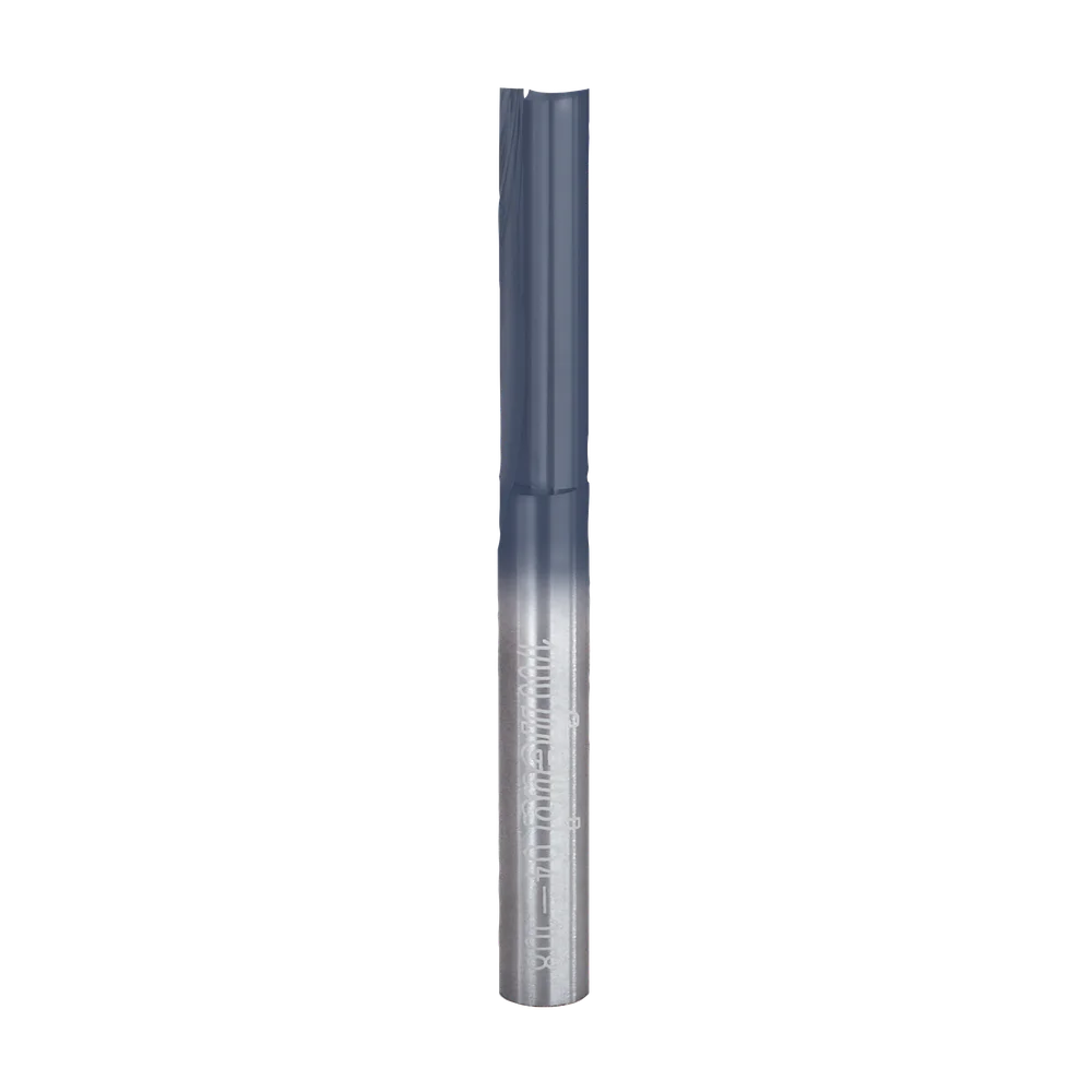 1/4" (dia.) Double Flute Straight Bit with 1/4" shank, 2-1/2" overall length