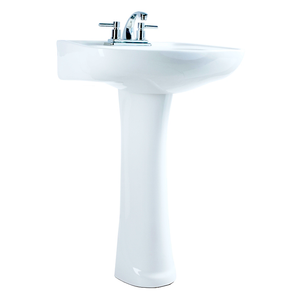 22-3/4"x18-1/4"x1-3/4" Pedestal Sink