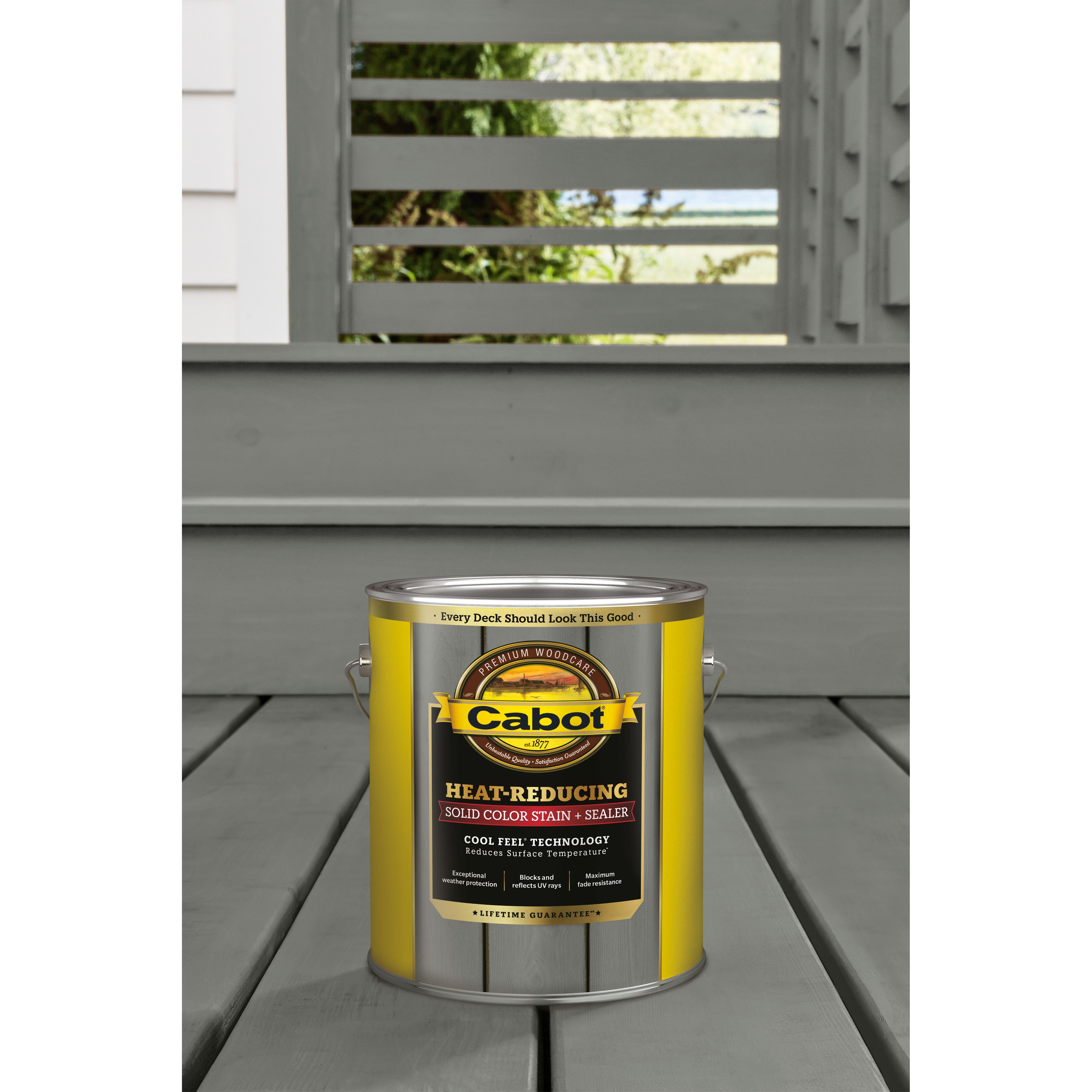 Cabot Heat Reducing Stain + Sealer, Hampton Gray 3.78L