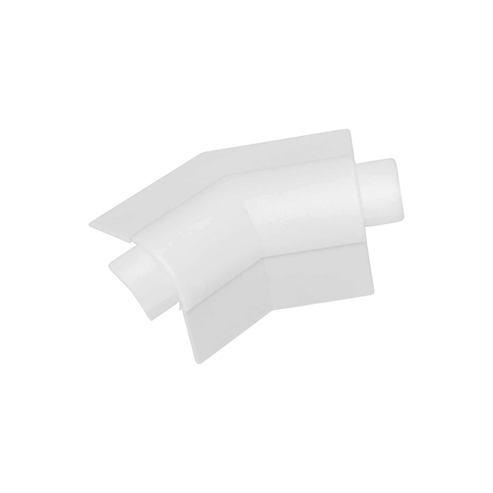 3/4” Radius Off Angle 2 Way Molded Corner Adapter