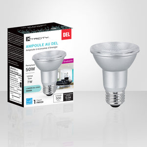 Dimmable LED Bulb PAR20 7W=50W, Daylight (1 Pack)
