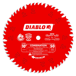 10 in. x 50 Tooth Combination Saw Blade