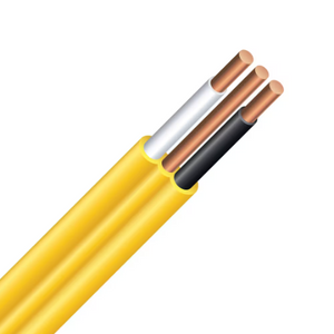 12/2 NMD90 75M Electrical Wire, Yellow