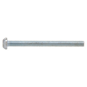 1/4-20x1-1/2 Round Head Zinc Machine Screw (3/Pack)