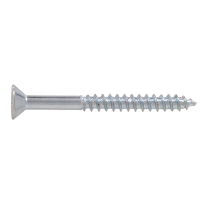 #10x3-1/2" Flat Head Zinc Wood Screw (2/Pack)