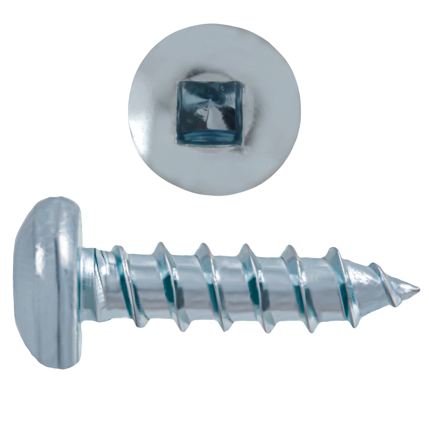 8x5/8 Pan Head Zinc Sheet Metal Screw (100/Box)