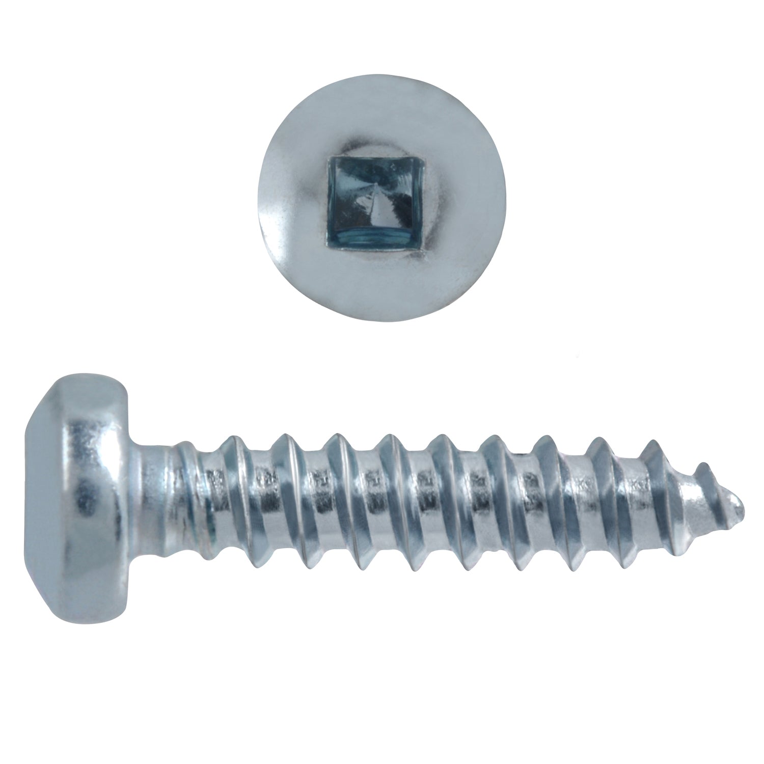 8x3/4 Pan Head Zinc Sheet Metal Screw (100/Box)