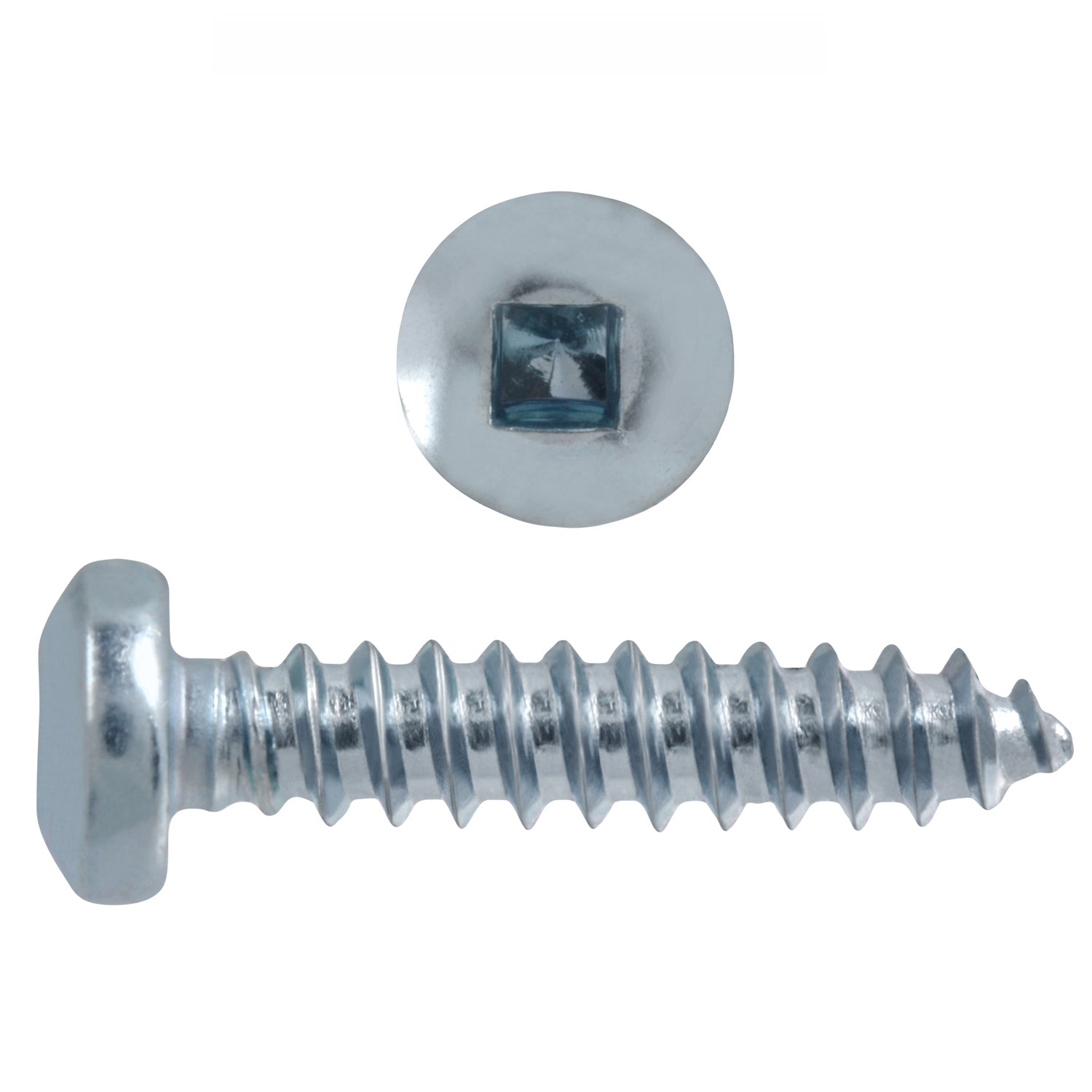 10x1 Pan Head Zinc Sheet Metal Screw (100/Box)