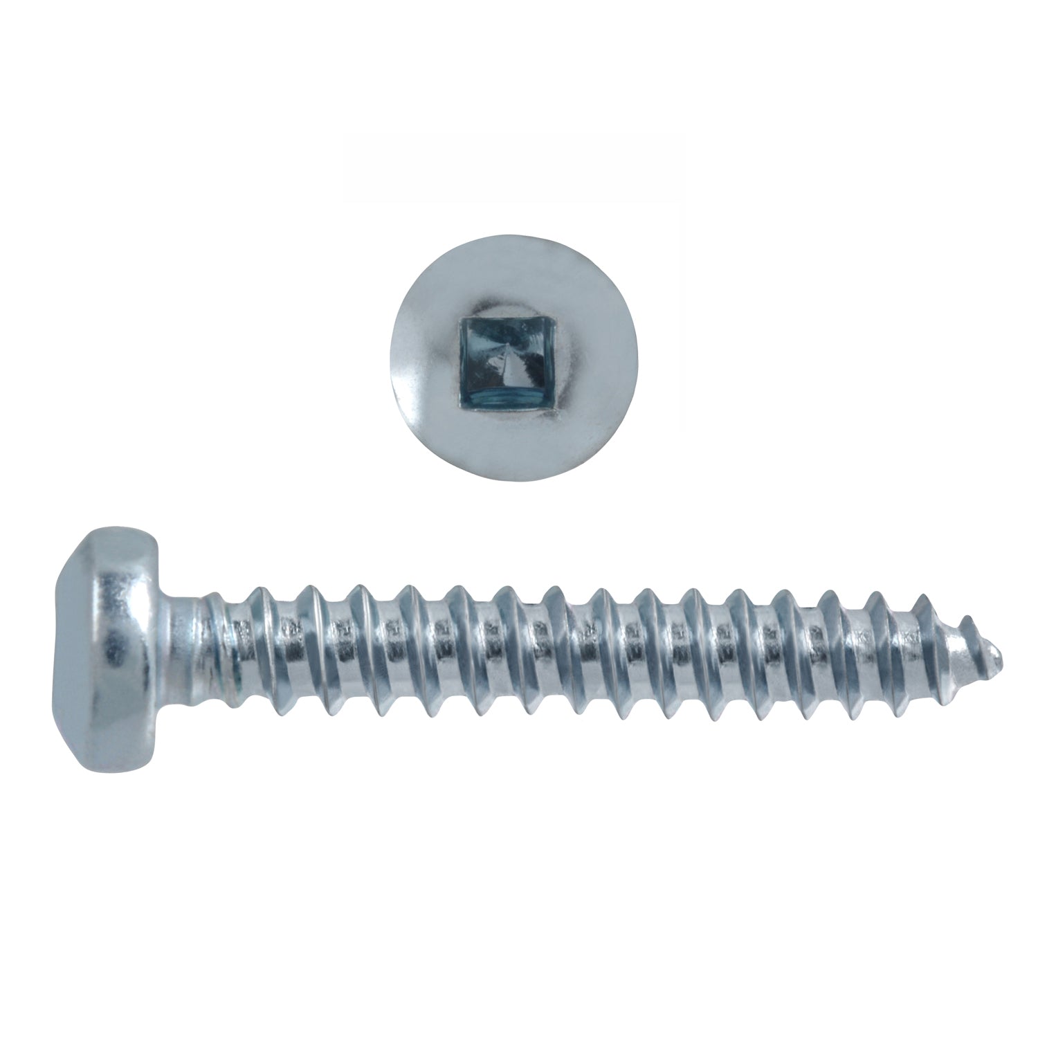 10x1-1/4 Pan Head Zinc Sheet Metal Screw (100/Box)
