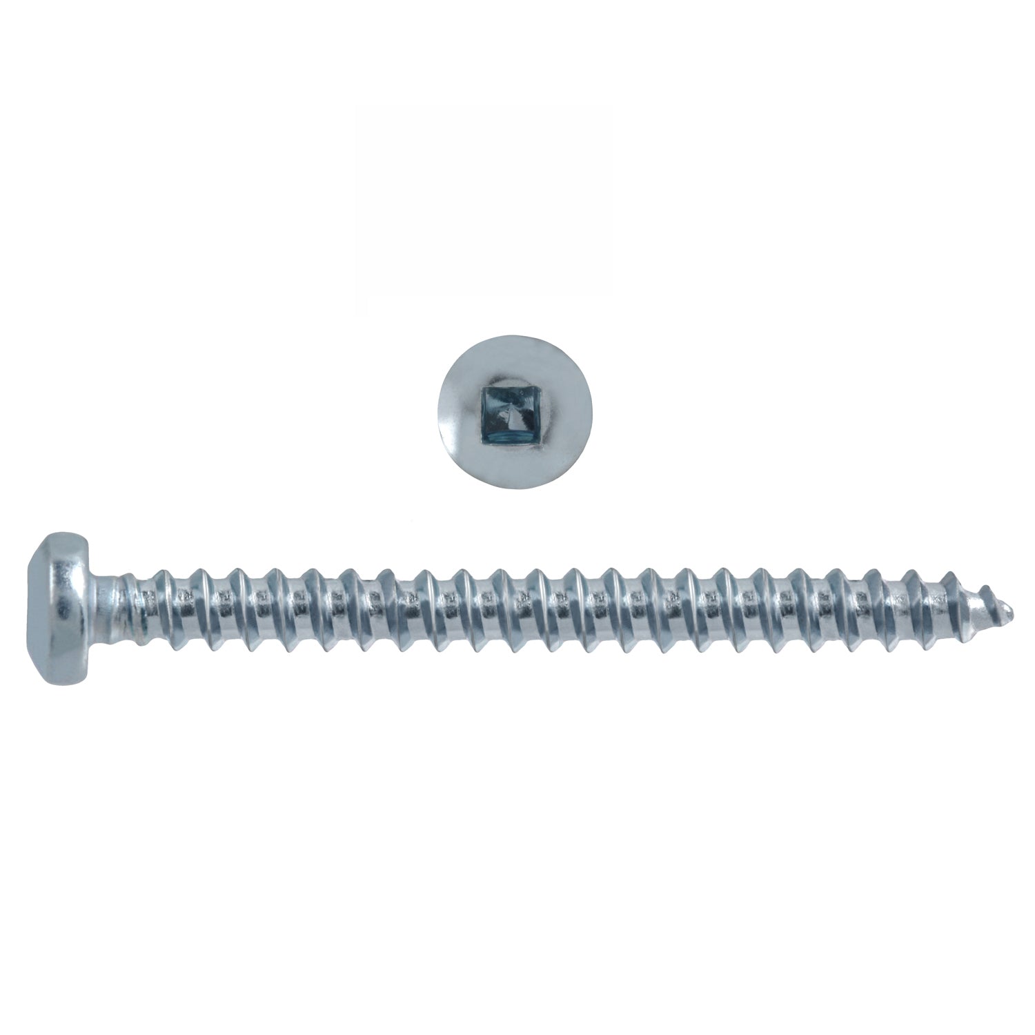 10x2 Pan Head Zinc Sheet Metal Screw (100/Box)