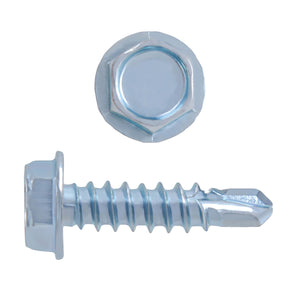 1/4x1-1/2 Pan Head Zinc Self Drilling Screw (100/Pack)