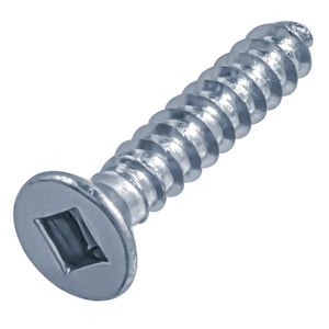 5x3/4 Flat Head Zinc Wood Screw (100/Box)