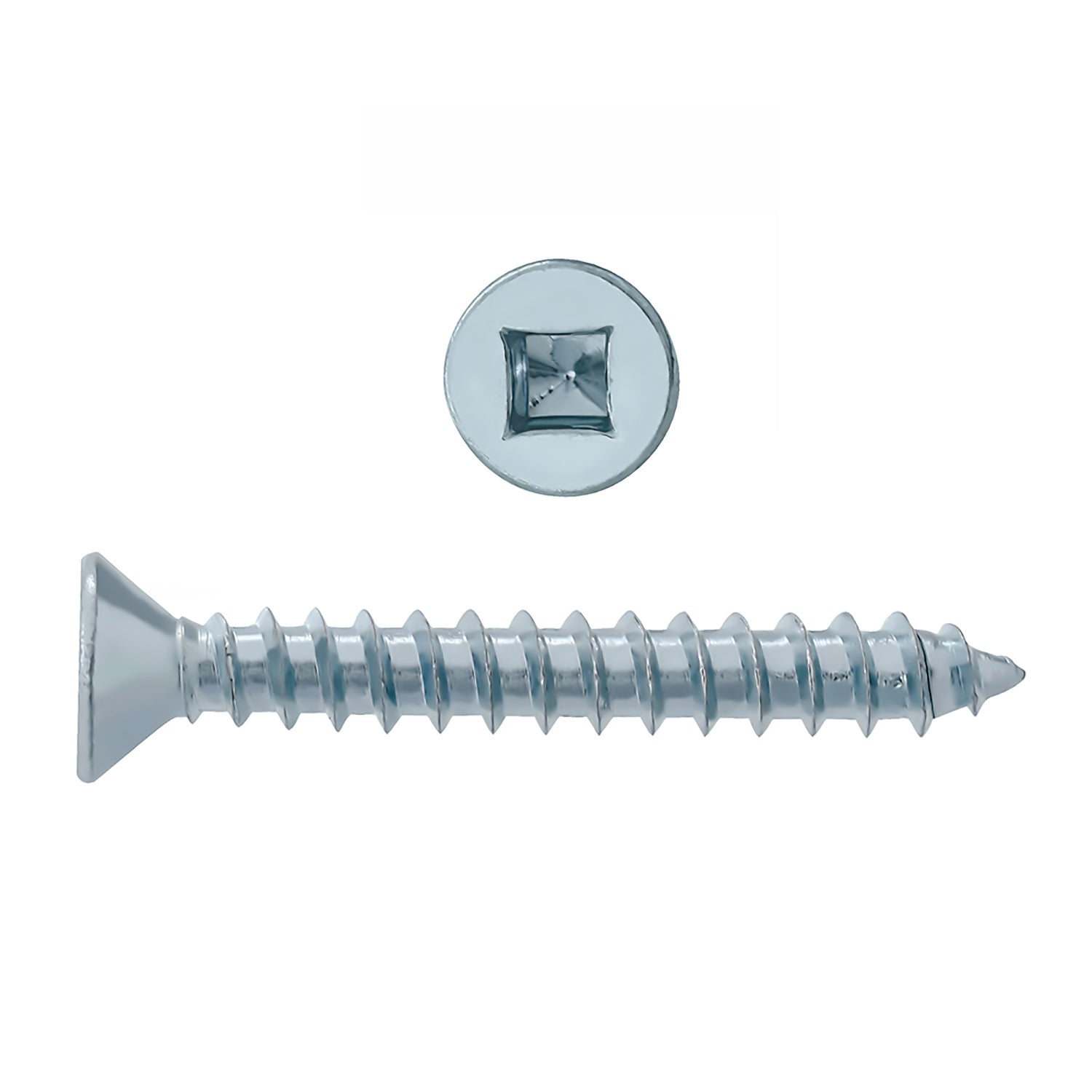 #8x5/8" Flat Head Zinc Wood Screw (100/Box)