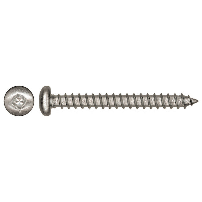 #8x1" Stainless Steel Pan Head Sheet Metal Screw