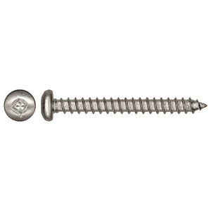 #8x1" Stainless Steel Pan Head Sheet Metal Screw