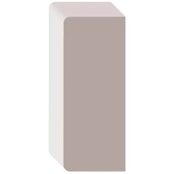 3/4"x1-1/2"x8' MDF Primed Surfaced Four Sides Eased Two Edges