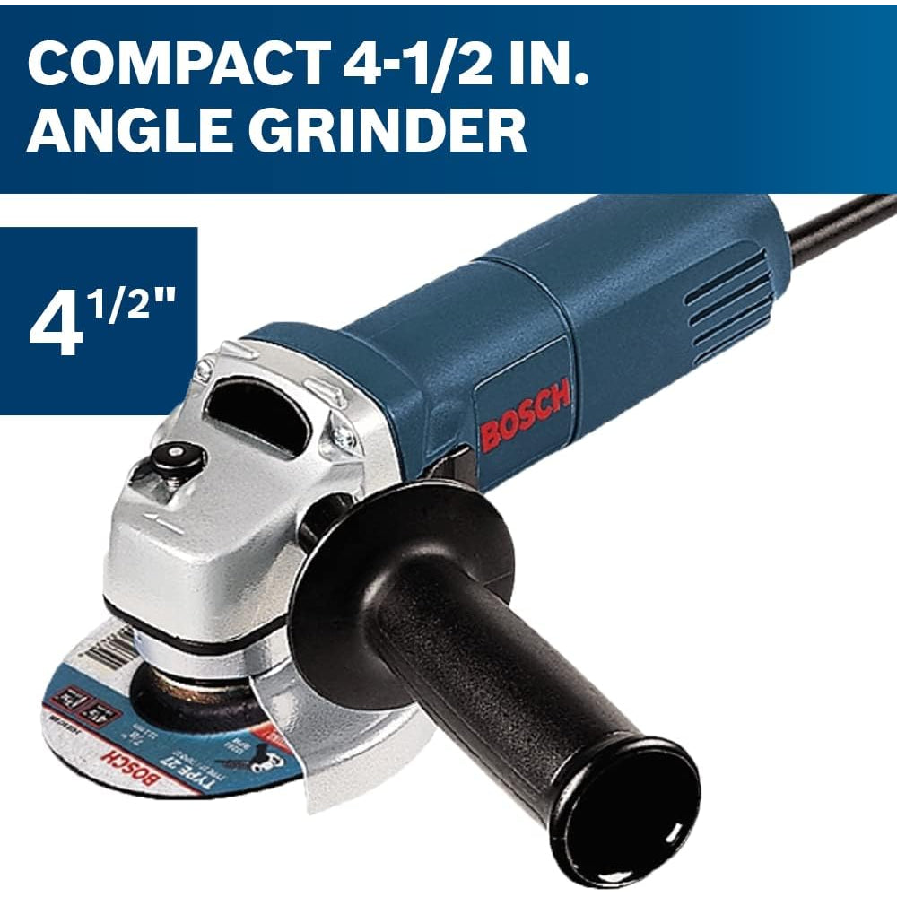 18V 4.5-inch Corded Angle Grinder