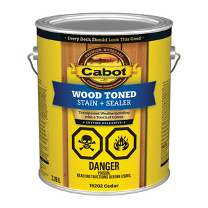 Wood Toned Deck & Siding Stain, Cedar 3.78L