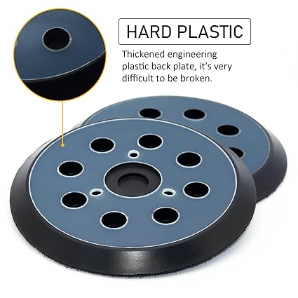 5 inch 8 Hole Hook and Loop Replacement Pad for DeWalt Sander