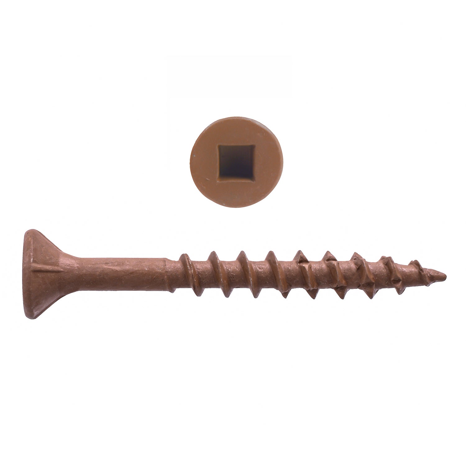 #8x1-1/2" Brown Deck Screw (LB)