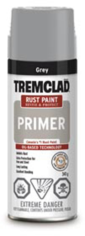 TREMCLAD® Rust Primer Spray, Flat Grey 340G