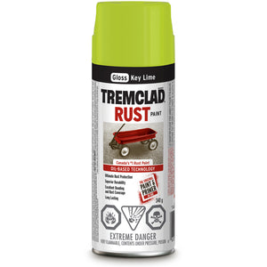 340g Tremclad Rust Paint Spray Paint Gloss Key Line