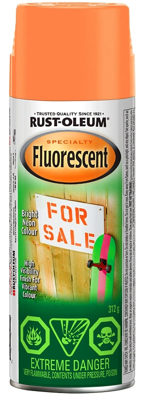 Fluorescent Spray Paint, Orange 340G