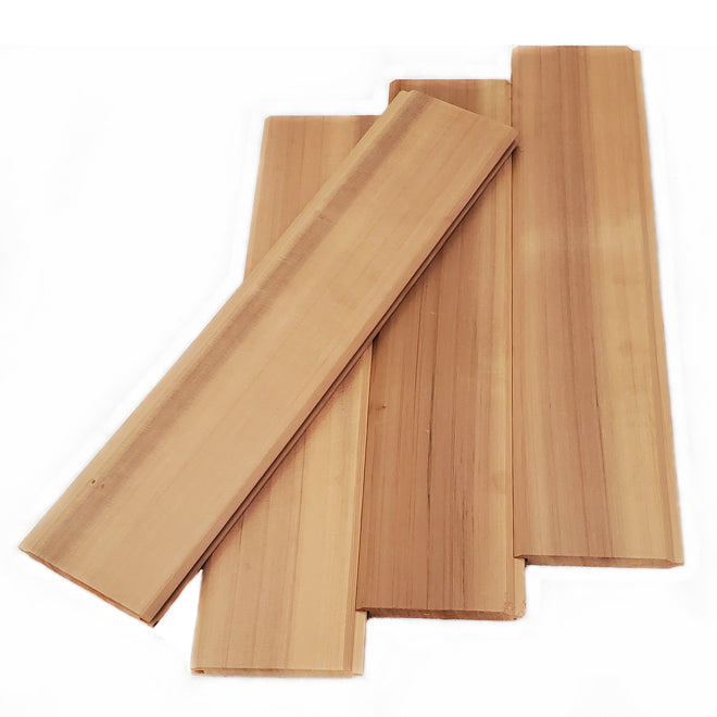 1”x6” Clear Cedar Tongue and Groove V-Match