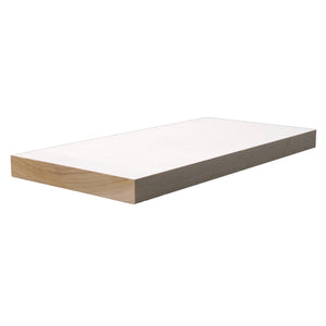 3/4"x5-1/2" Finger Jointed Poplar, Primed White