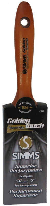 Golden Touch Paint Brush Flat, 50mm