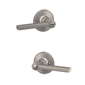 Schlage Solstice Passage, Satin Nickel