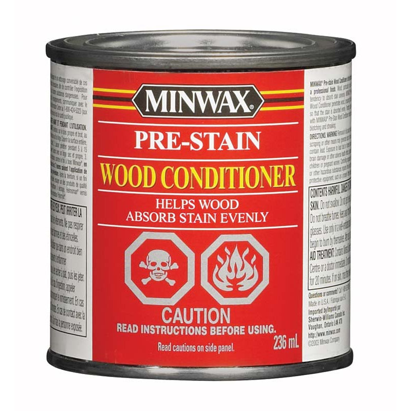 Minwax® Pre-Stain Wood Conditioner, Clear, 236 mL