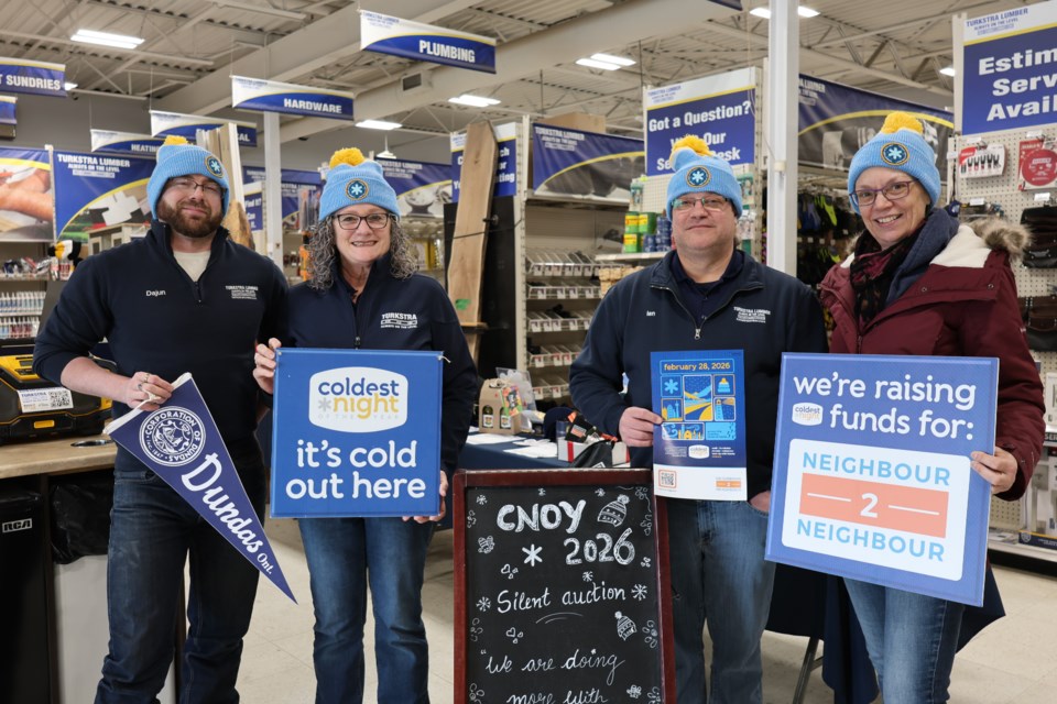 Turkstra heats up February with CNOY fundrasing