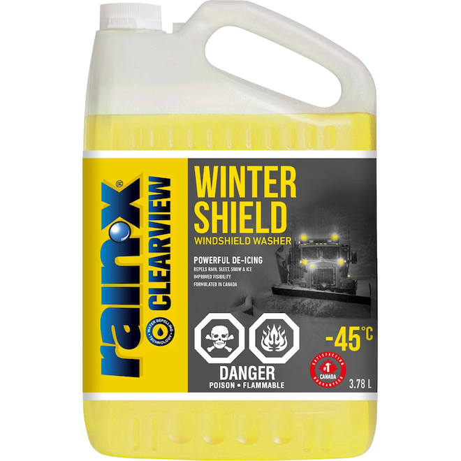 3.78L Rain-X Clearview Windshield Washer Fluid