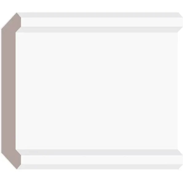 5/8”x4-1/2”x8’ Primed MDF Crown Moulding