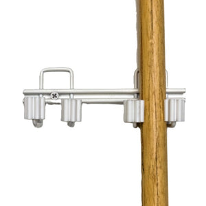 Mop and Broom Grip Clip, White