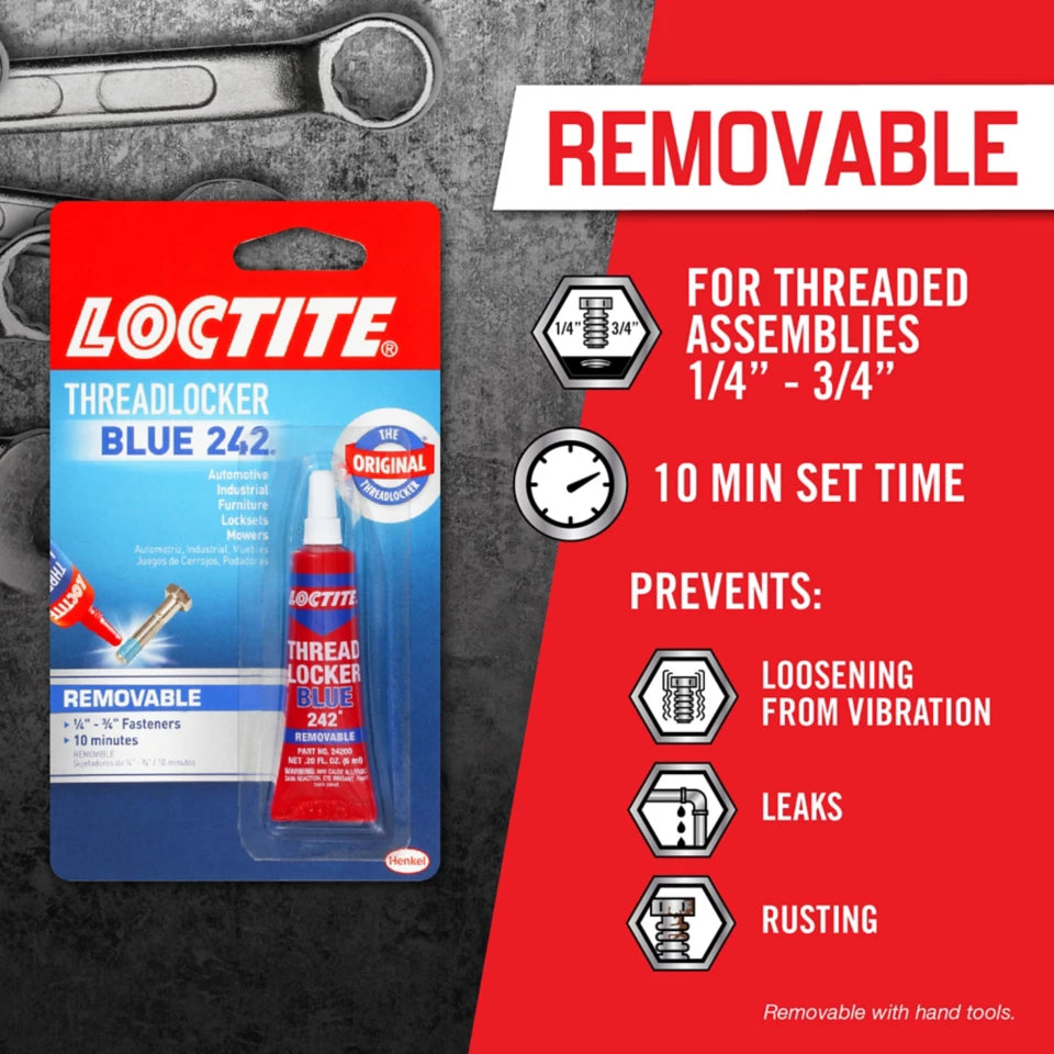 LOCTITE® THREADLOCKER BLUE 242®