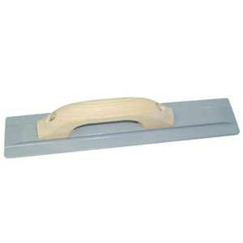 16IN Concrete Float, 16 in L Blade, 3 in W Blade, Magnesium Blade, Wood Handle