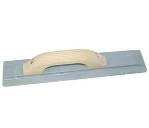 16IN Concrete Float, 16 in L Blade, 3 in W Blade, Magnesium Blade, Wood Handle