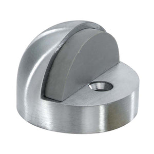 1" High Profile Floor Stop, Satin Chrome