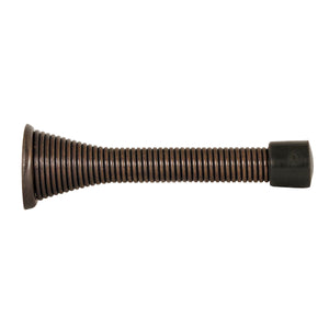 3-18" Spring Door Stop, Oil Rubbed Bronze