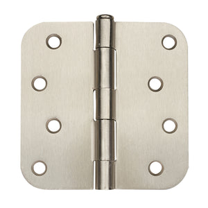 3"x3" Plain Bearing Residential Butt Hinge, Satin Nickel