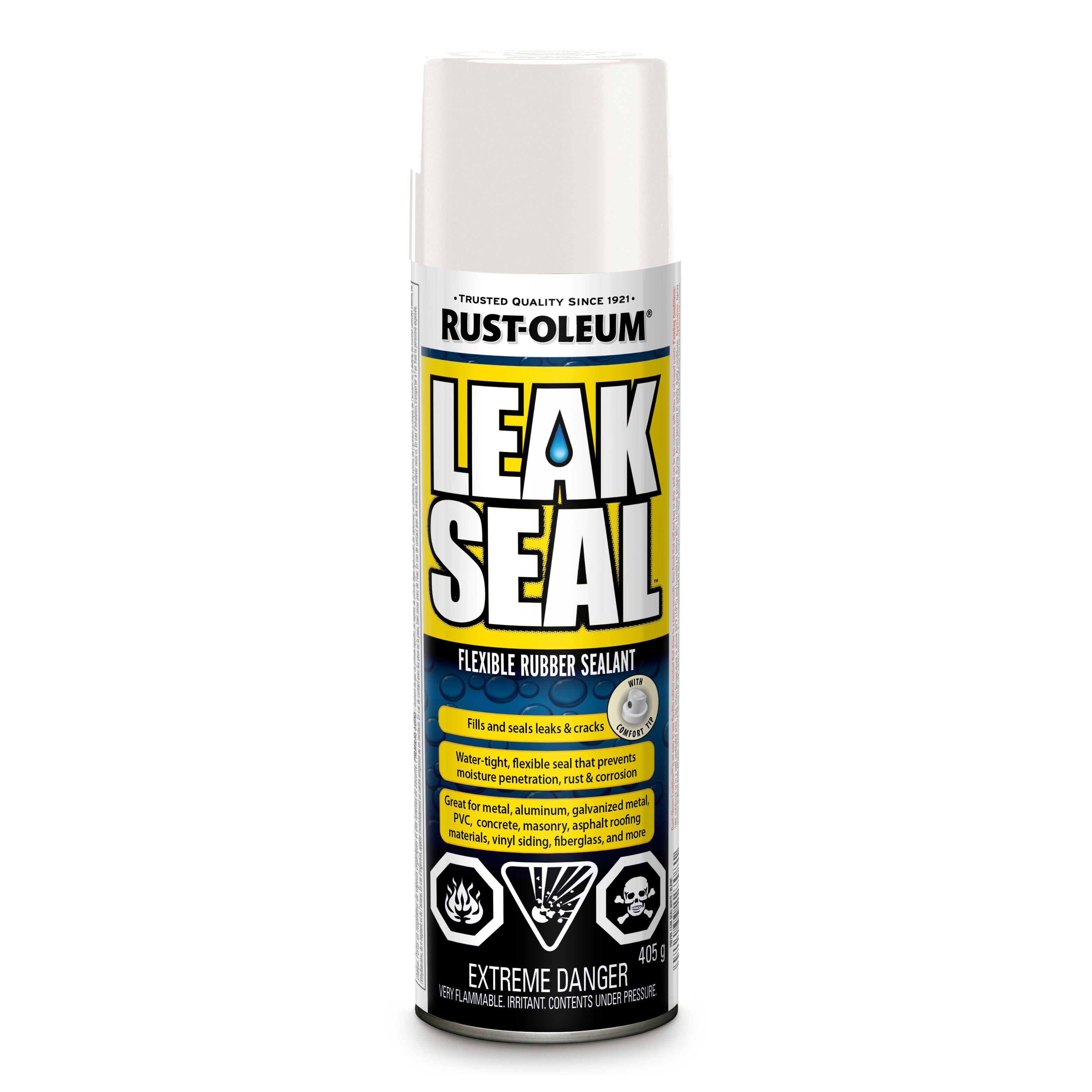 Rustoleum Leak Seal, White 405g RUST-OLEUM