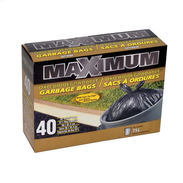 26”x32 1/2” Biodegradable Garbage Bags (40/Box) – TurkstraLumberLtd
