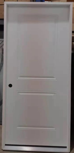 34" Steel Utility Door, 2 Panel Right Hand